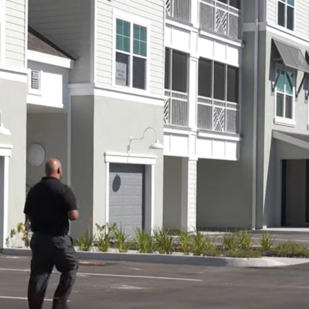 Golden Coast team member at a South Florida multifamily property